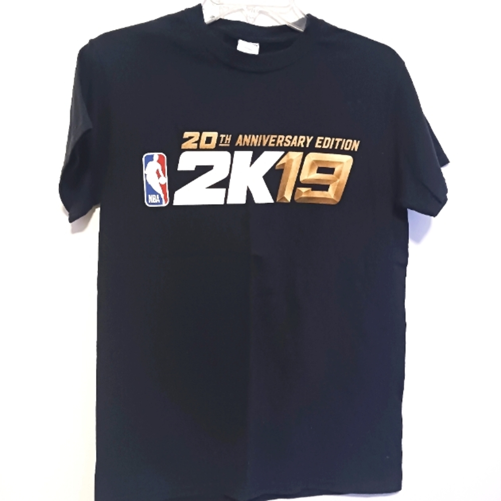 NBA 2K19 "They Will Know Your Name" Limited Addition 20th Anniversay Tshirt.